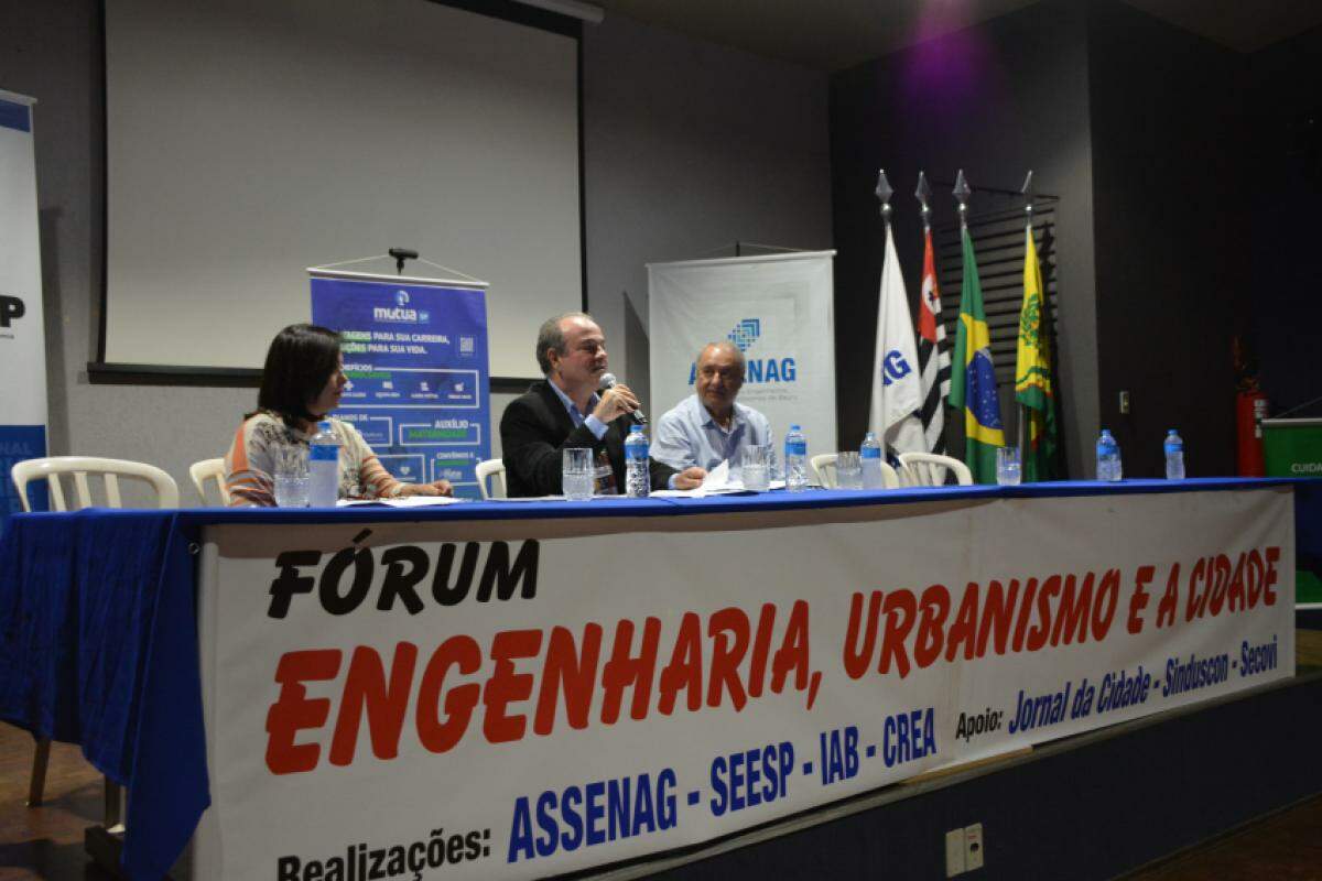 Xaides quer especialistas de Bauru debatendo a cidade. Candidato do PDT foi o 4º sabatinado do “Fórum de Engenharia, Urbanismo e Cidade”, na sede da Assenag