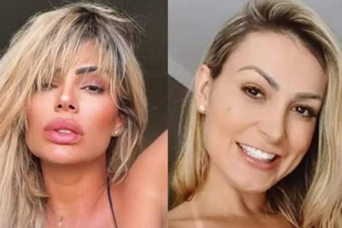 Ana Akiva (esq.) e Andressa Urach gravaram conteúdo juntas para o OnlyFans