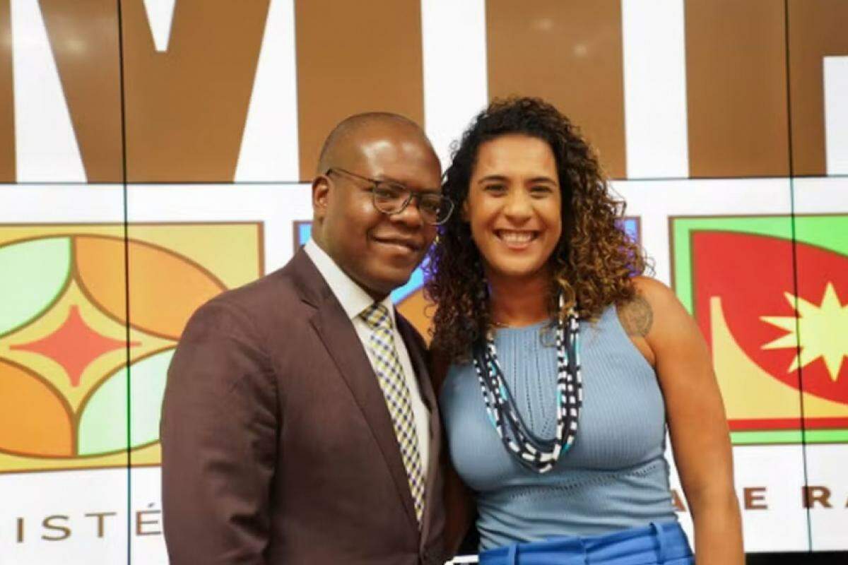 Silvio Almeida e Anielle Franco