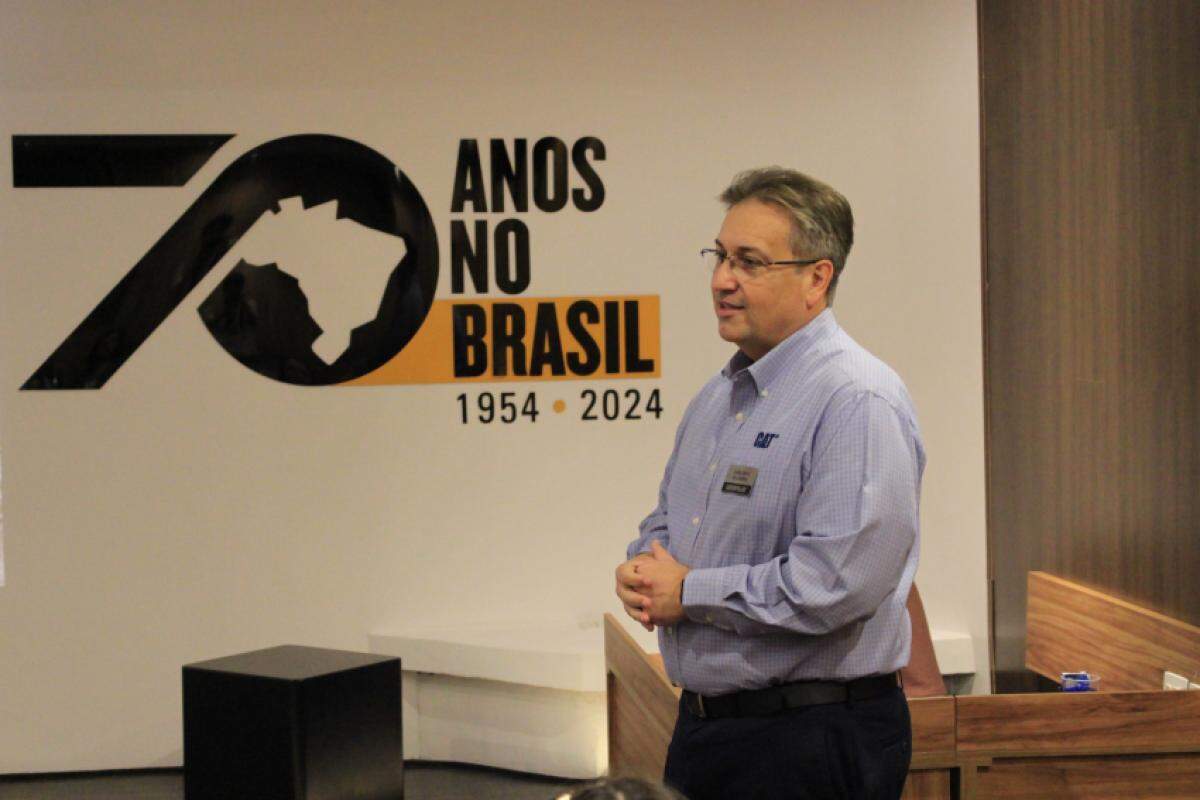 Carlos Alexandre de Oliveira, presidente da Caterpillar