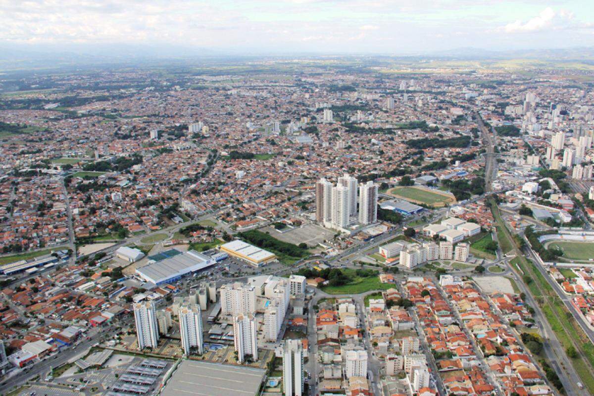 Vista aérea de Taubaté