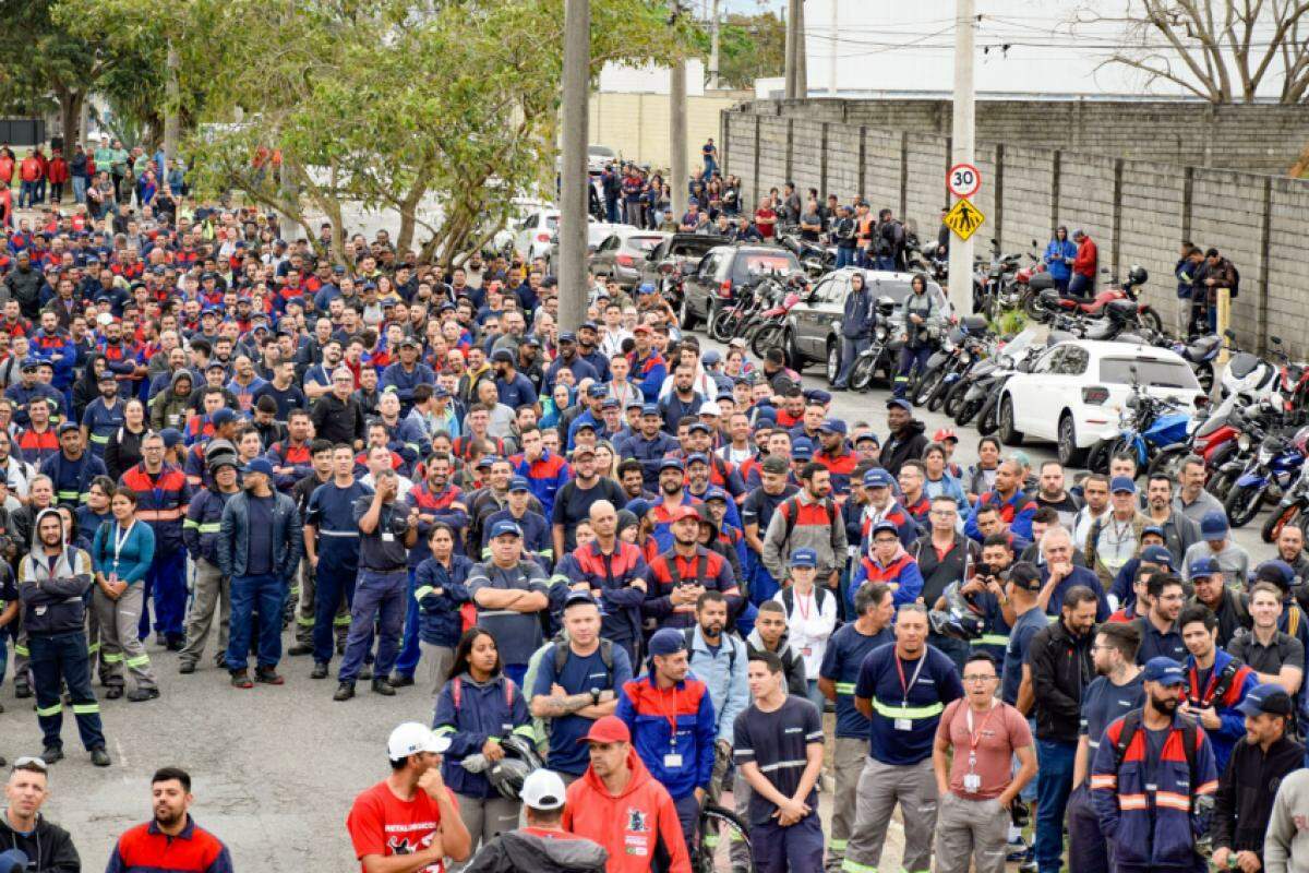 Trabalhadores aprovaram o estado de greve na Alstom