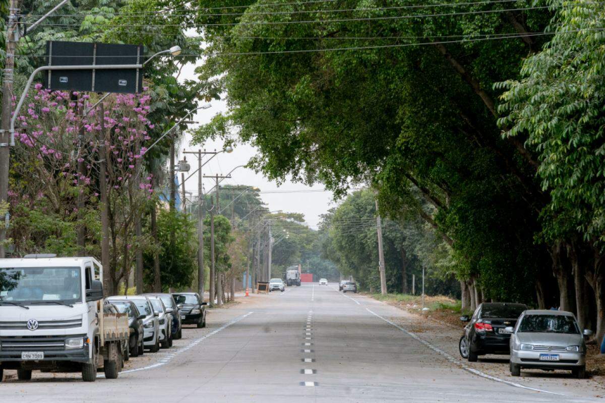 As obras de pavimentação em concreto no Unileste foram concluídas em julho pela atual administração