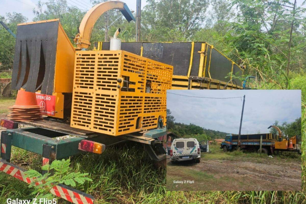 O caminhão Mercedes subtraído na cidade de Sumaré foi encontrado em Piracicaba 