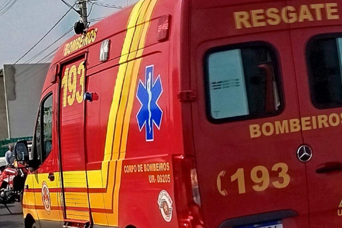 A criança foi socorrida pelo Resgate do Corpo de Bombeiros até a Santa Casa de Franca