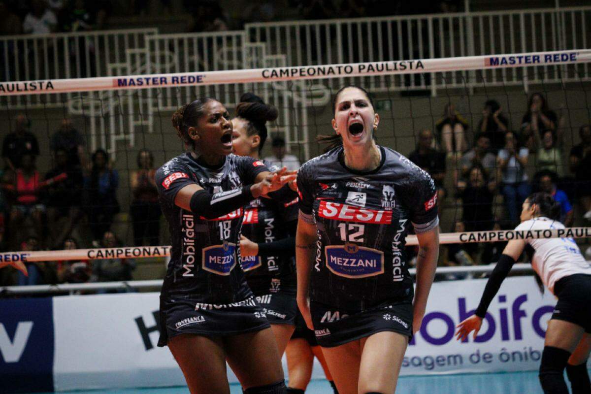 Sesi Vôlei Bauru domina EC Pinheiros e se classifica para final Pauista