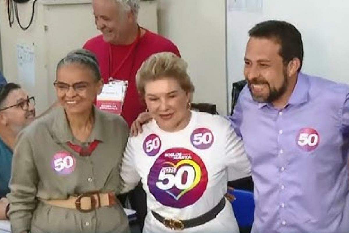 Ministra Marina Silva, a vice Marta e Boulos