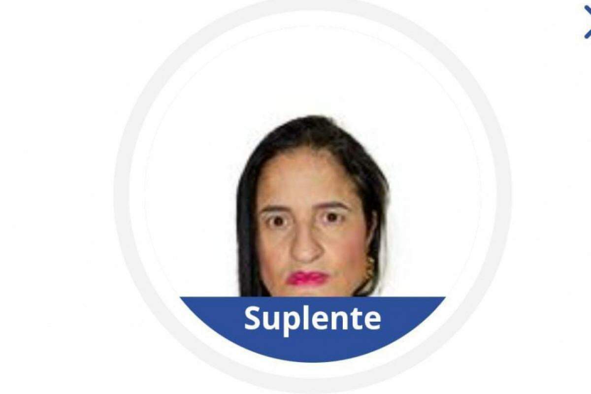 Ângela aparece no site do TSE com 0 voto