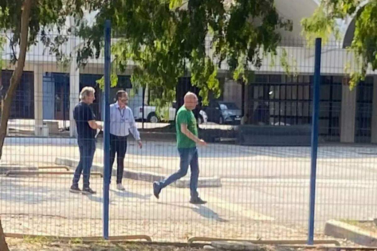 Lance do jogo entre Umuarama x São José Futsal