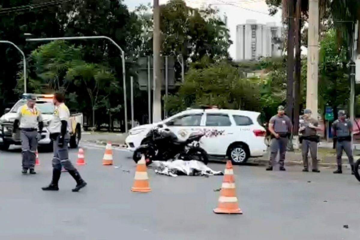 Socorristas do Samu chegaram rapidamente, mas a vitima morreu no local  