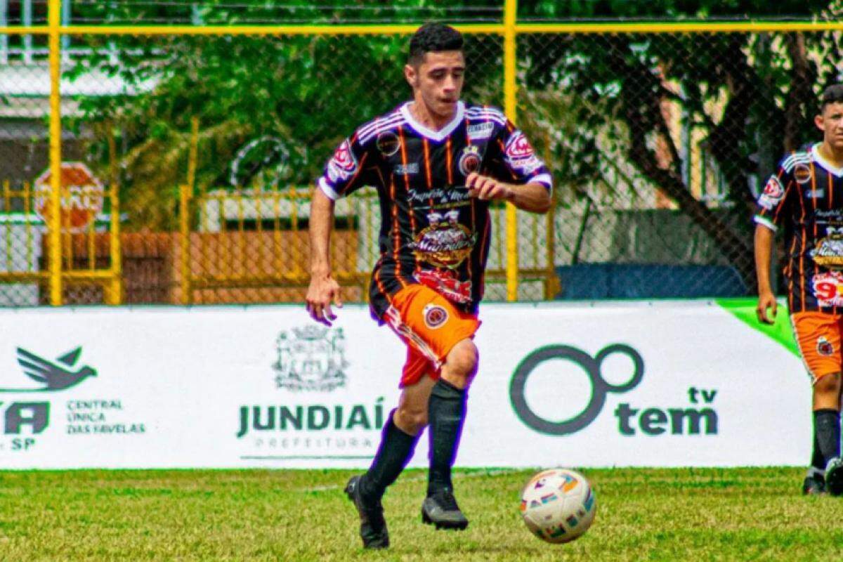 O jundiaiense joga futebol há mais de 12 anos e disputou a última Taça das Favelas