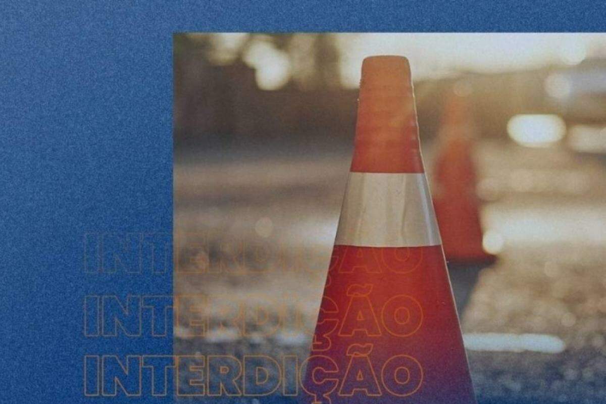 A interdição será em trecho próximo à rua Bauru