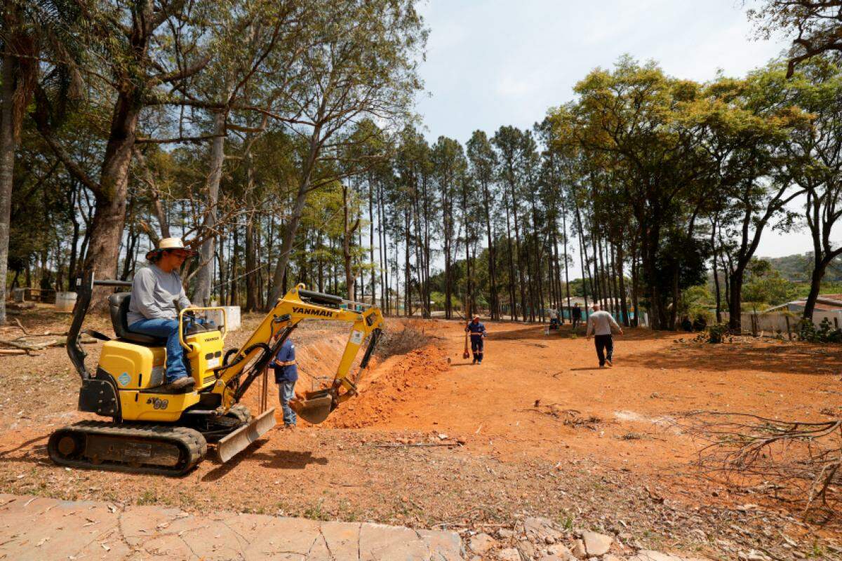 O Parque do Corrupira foi o primeiro parque aberto para o público em Jundiaí