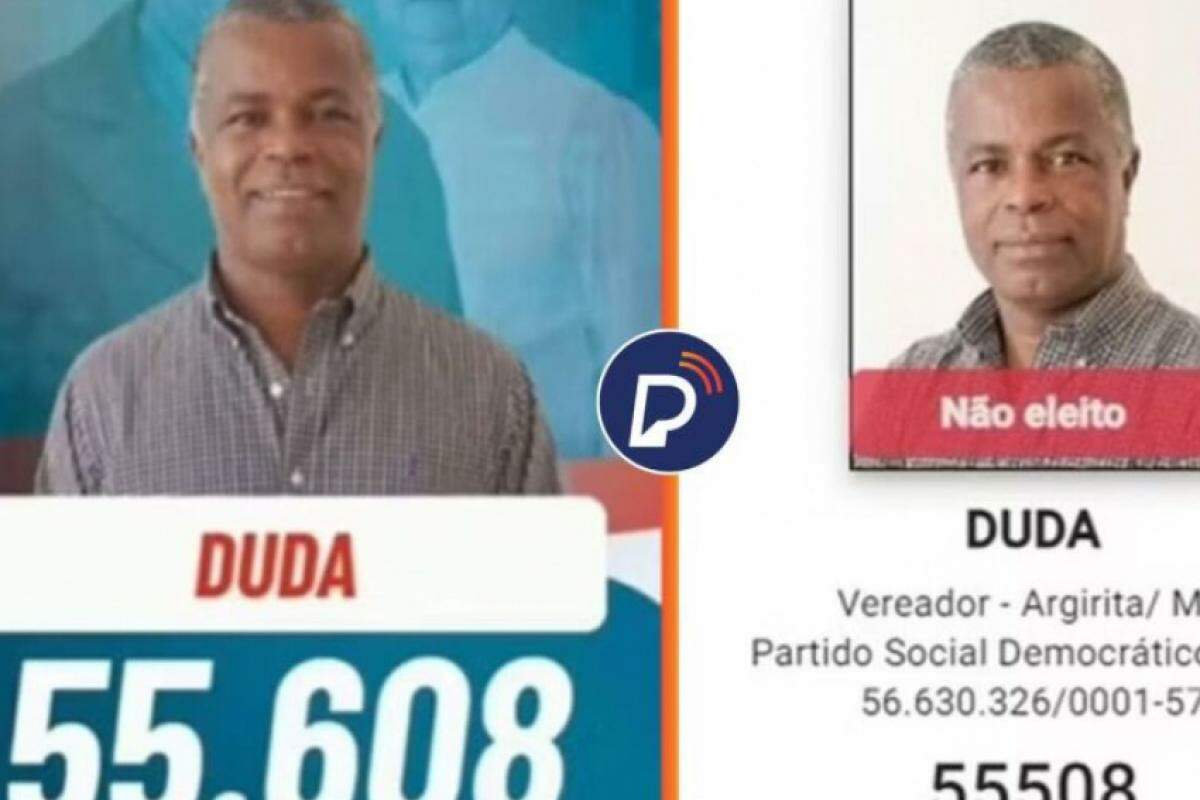 Duda recebeu só 52 votos e perdeu a eleição