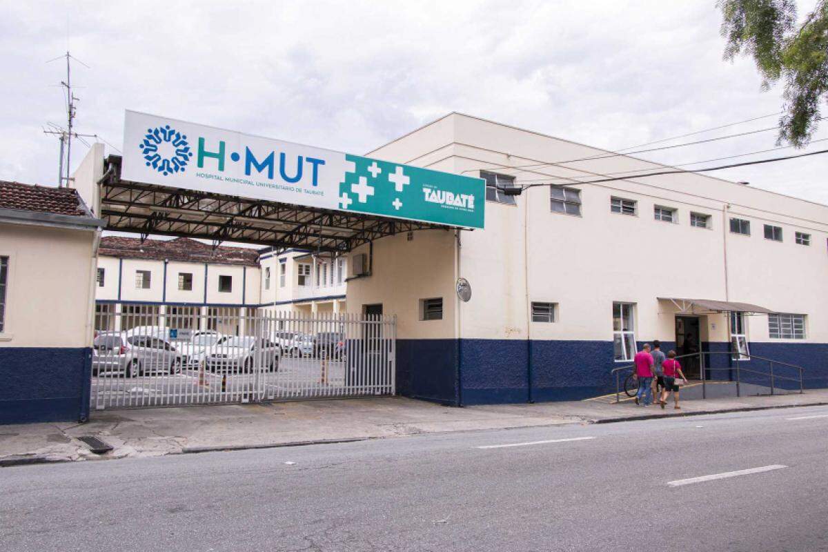 Entrada do HMUT (Hospital Municipal Universitário de Taubaté)