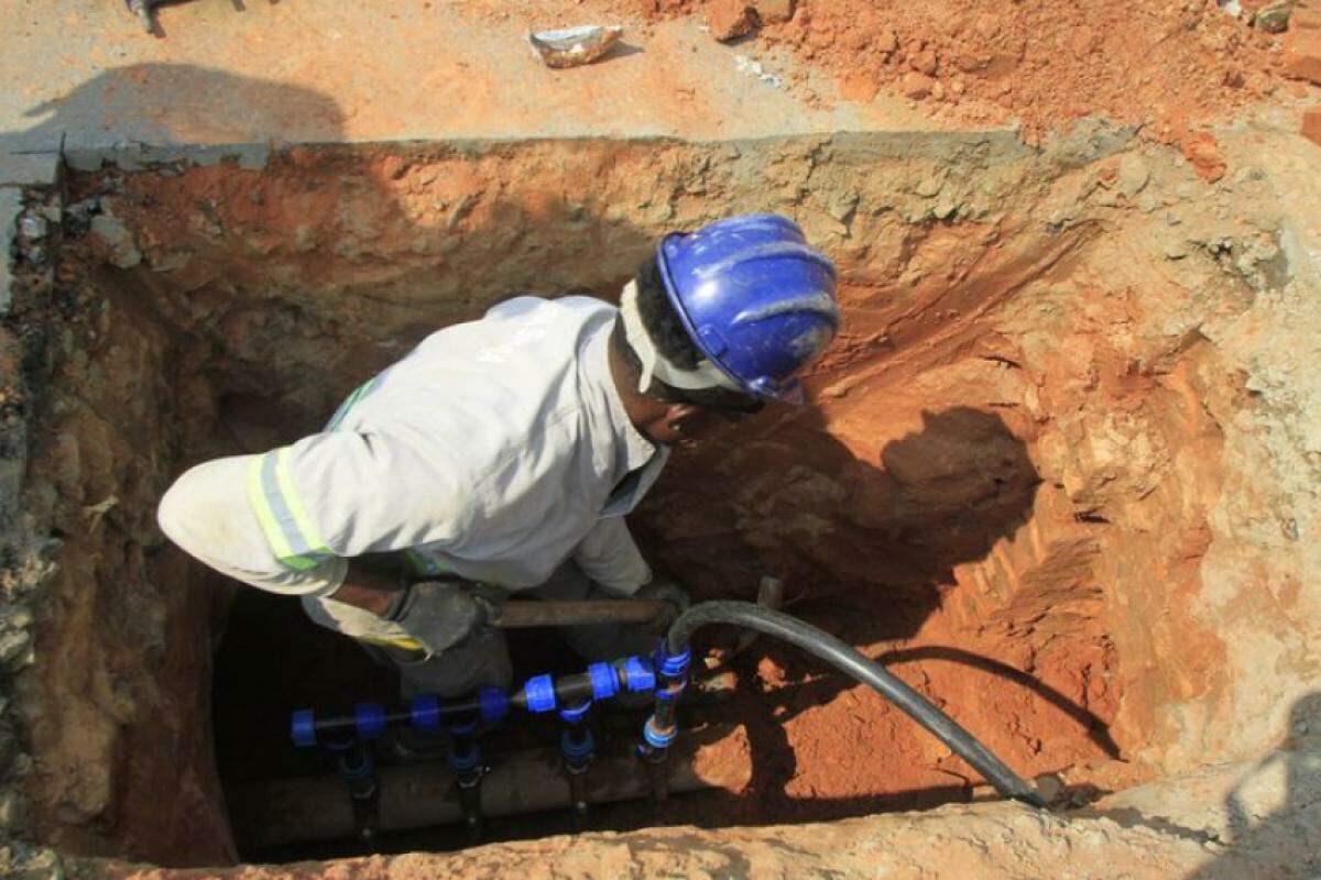 Sanasa solicita aos moradores o uso consciente de água durante o período de obras