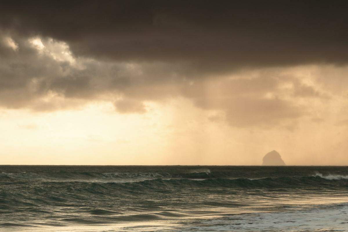 O Inmet emitiu alerta de perigo potencial para tempestade.