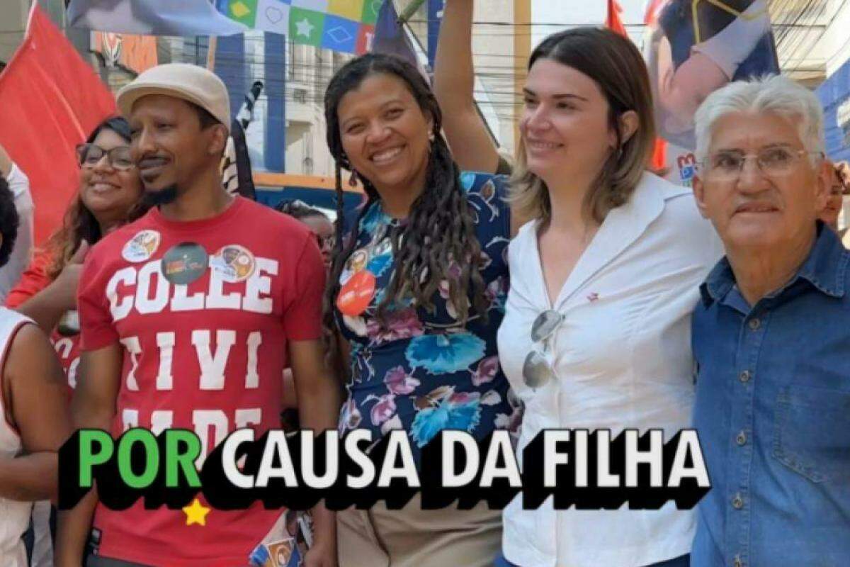 Propaganda eleitoral da candidata a prefeita de Franca Mariana Negri (PT)