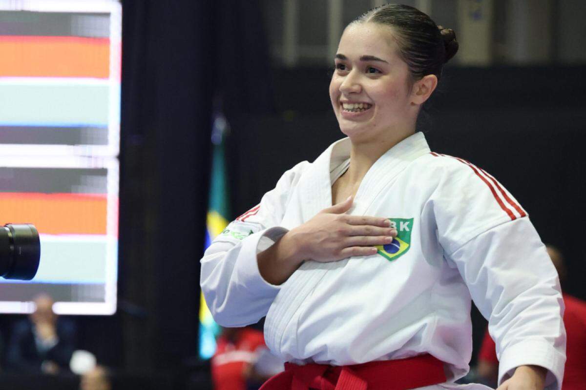 Yasmin Henrique vibra com a conquista de vaga à final