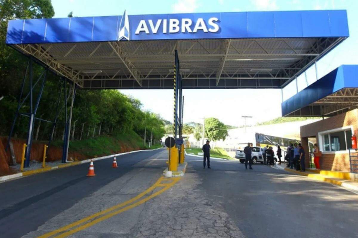 Entrada da Avibras, em Jacareí