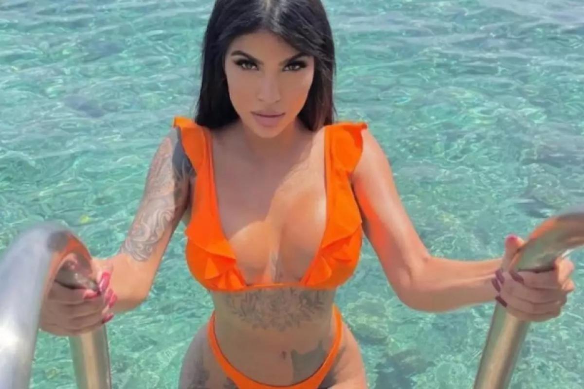 A modelo Marcella Ellen Paiva Martins, de 33 anos