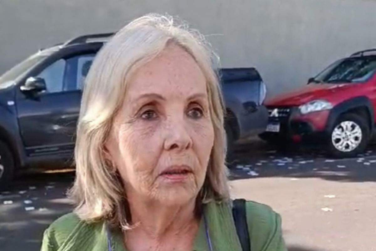 Dona Silvia Viegas, 69 anos, moradora de Piracicaba, foi votar pela manhã 