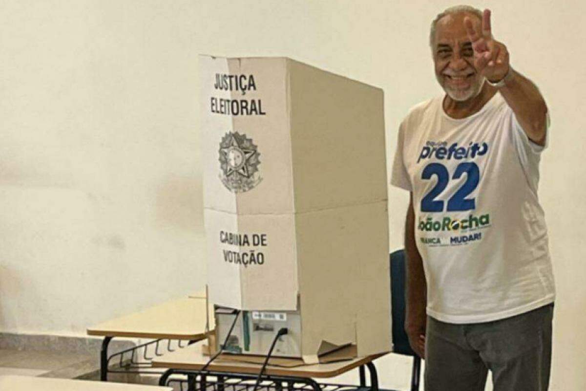 João Rocha (PL), durante votação no Uni-Facef