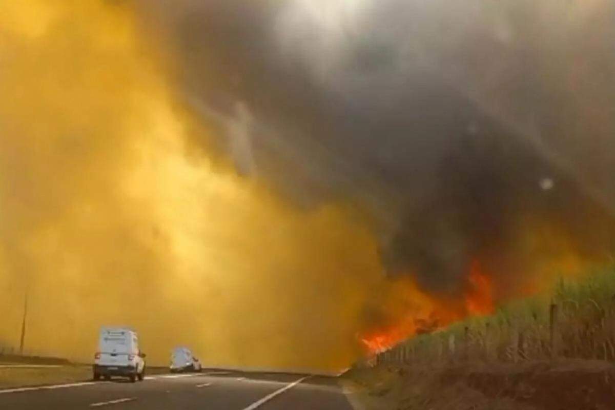 Fumaça na pista causou mortes em rodovias da região