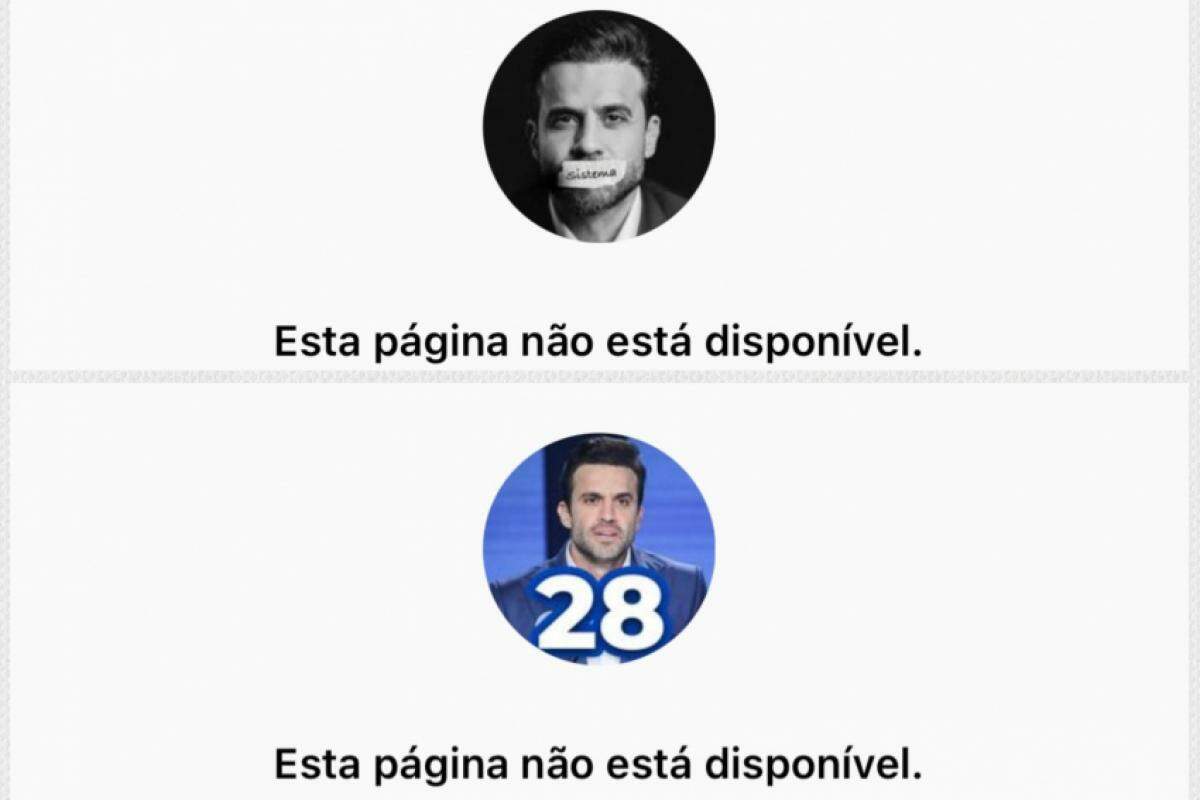 Nova conta do Instagram de Pablo Marçal (PRTB) também foi derrubada