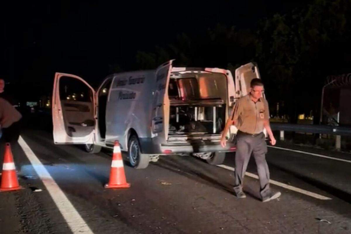 Com o forte impacto, a vítima não resistiu aos ferimentos e morreu no local