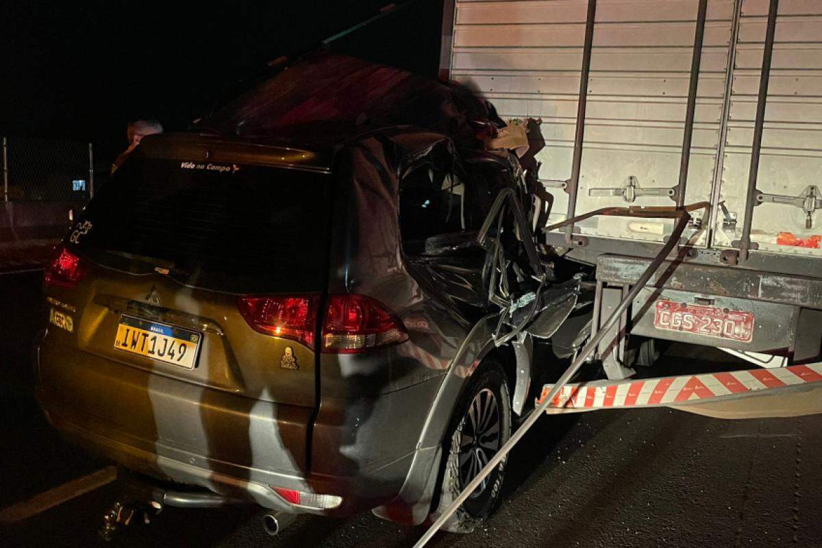 Veículo do médico francano atingiu a traseira de um caminhão que iria acessar o Posto Paineirão