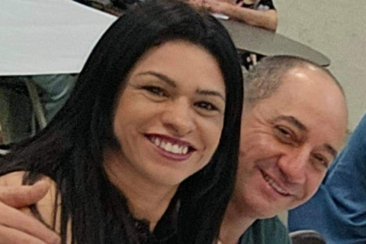 Cristiana Camargo Lacerda, que segue desaparecida, e Fabiano Pacheco, suspeito de envolvimento no sumiço dela