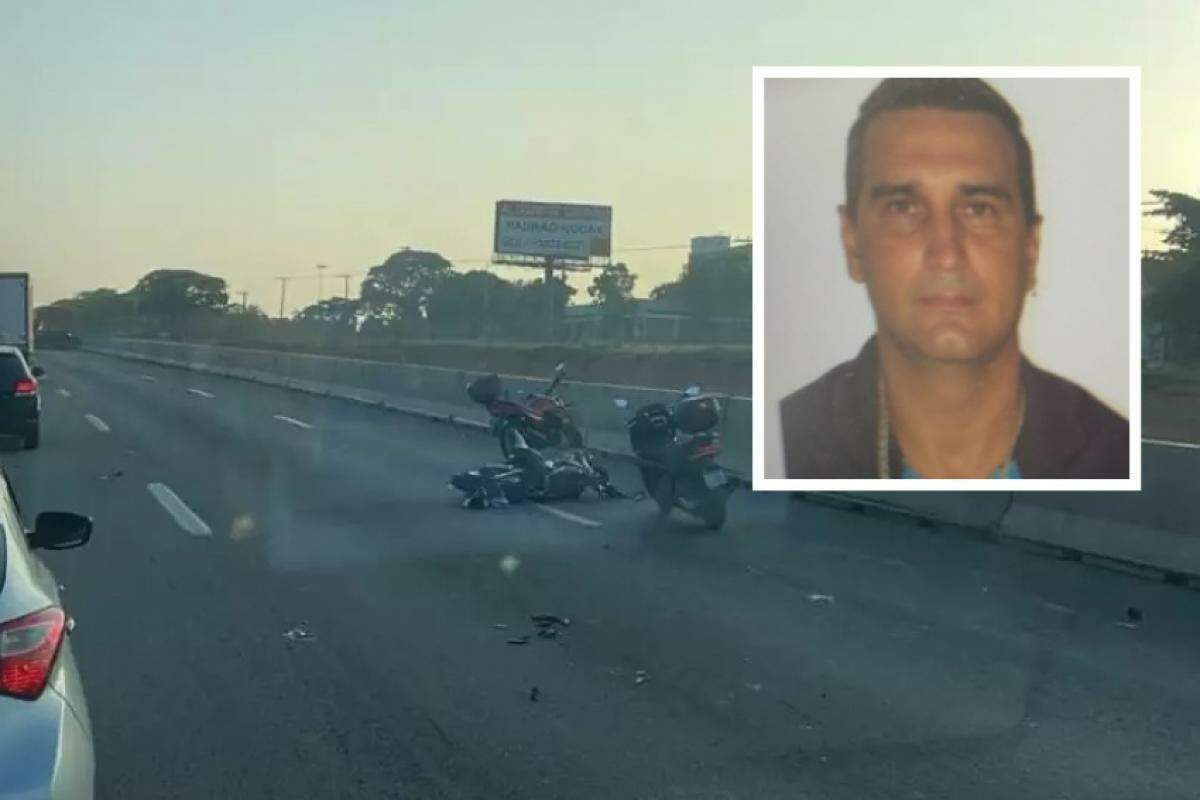 Keit Davidson Rosa, de 42 anos, morreu no local