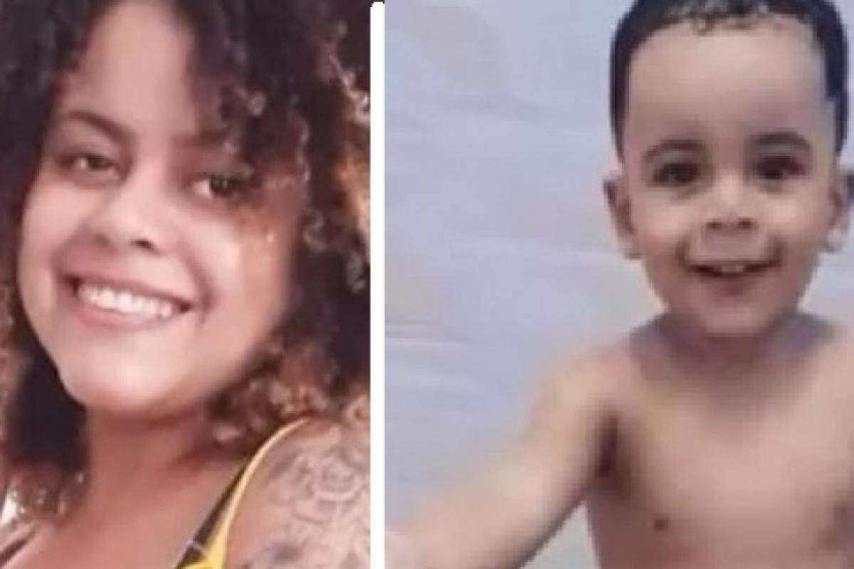 Maria e o filho Miguel