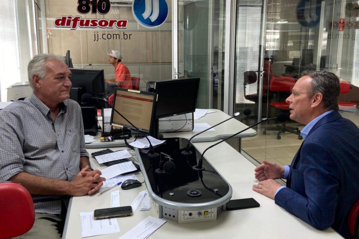 Parimoschi concede entrevista à Rádio Difusora após eleições