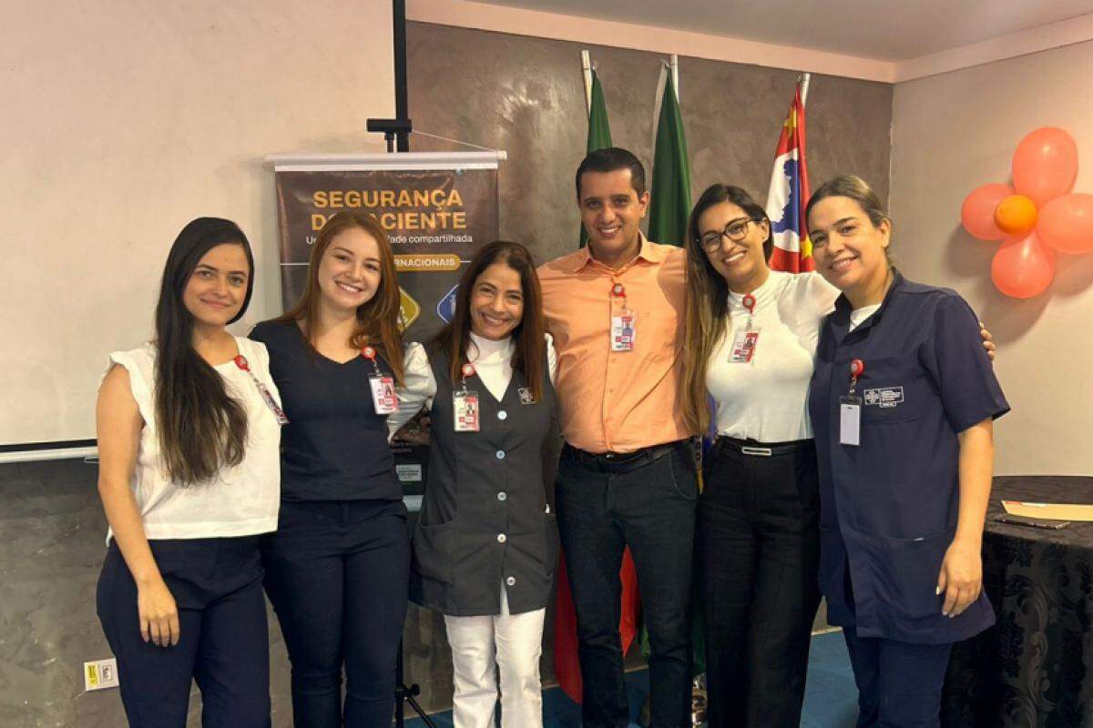 Os organizadores do evento: Raquel , Laís, Nilde , Gabrenon , Stela e Rosimar