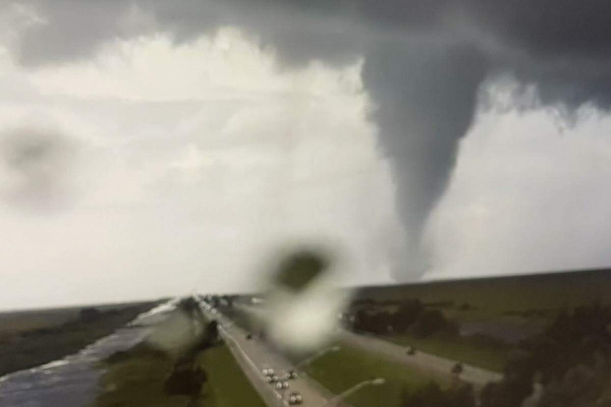 A tempestade deve trazer uma tempestade 'com risco de vida'.