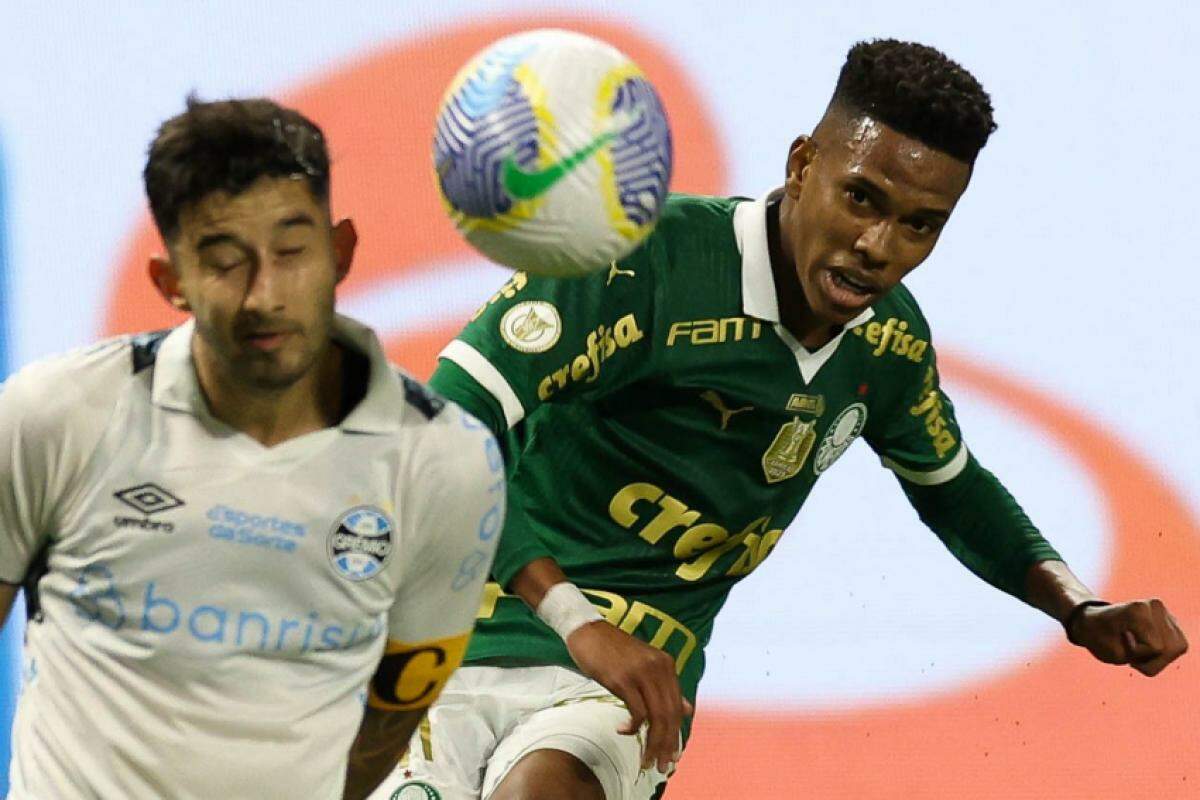 Estêvão tirou o Palmeiras do sufoco e marcou o gol da vitória