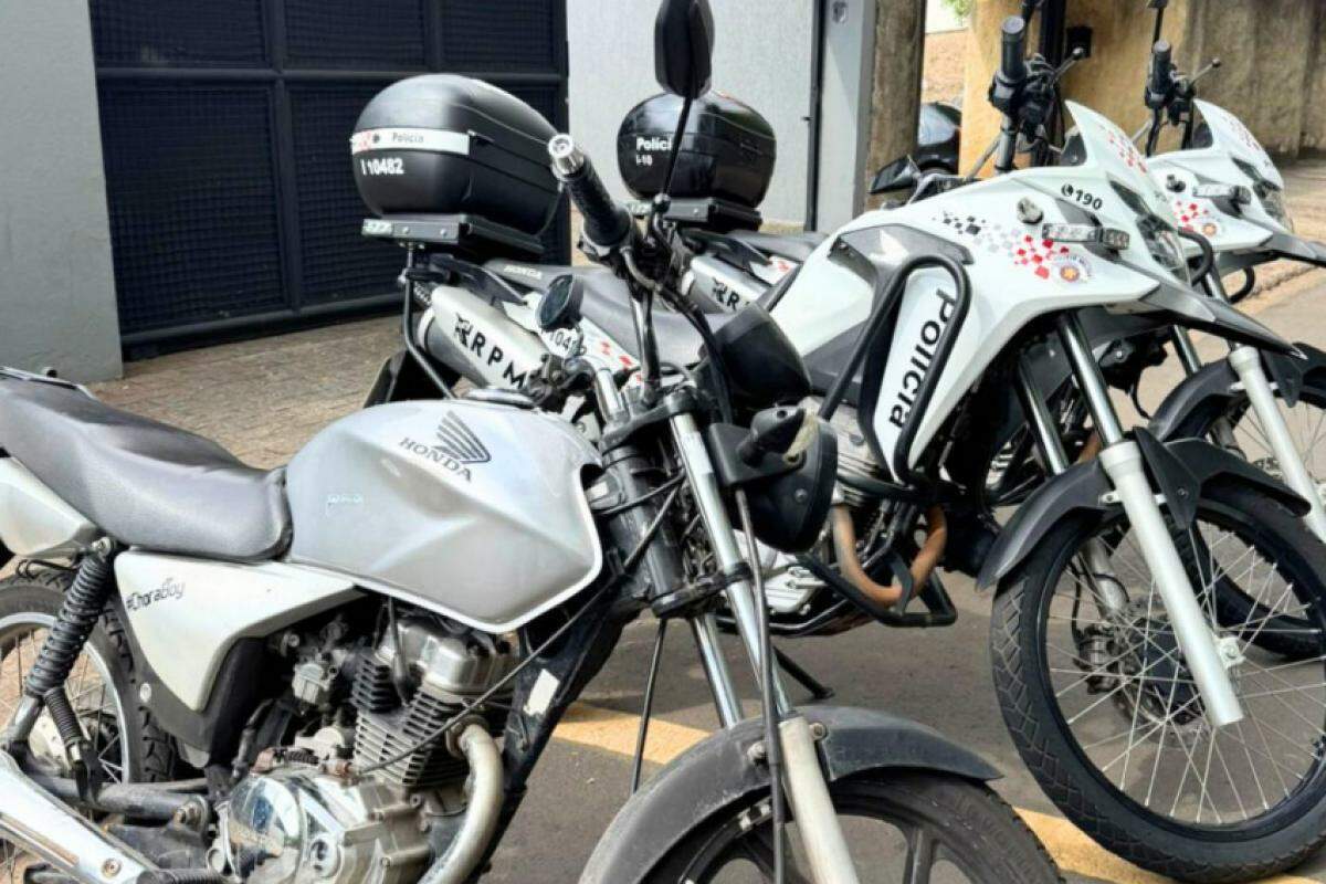 A motocicleta foi recuperada e devolvida ao proprietário 