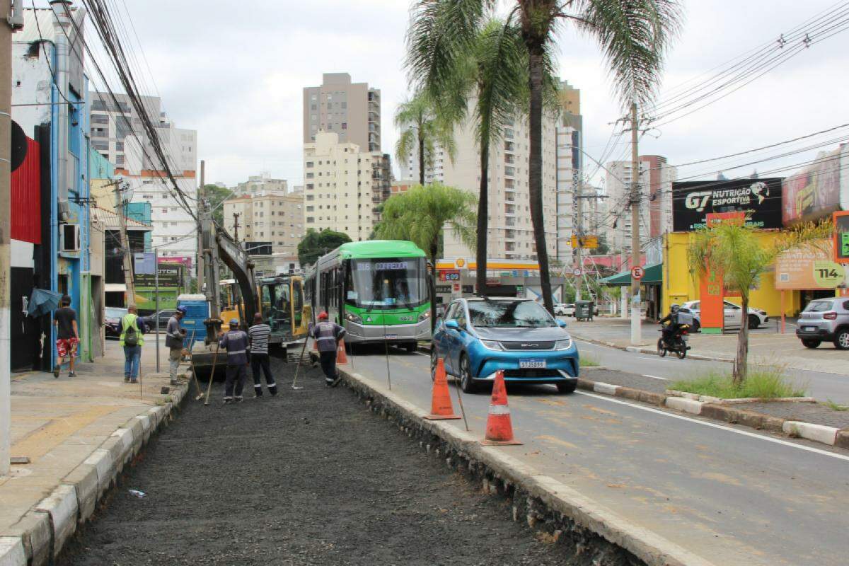 O tráfego continuará fluindo pelas demais faixas