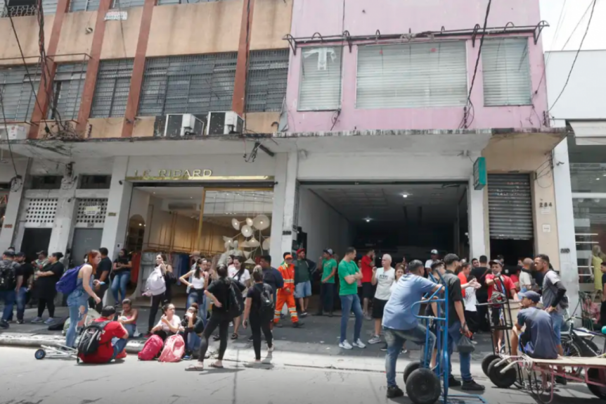 Shopping pegou fogo na manhã da última quarta-feira.