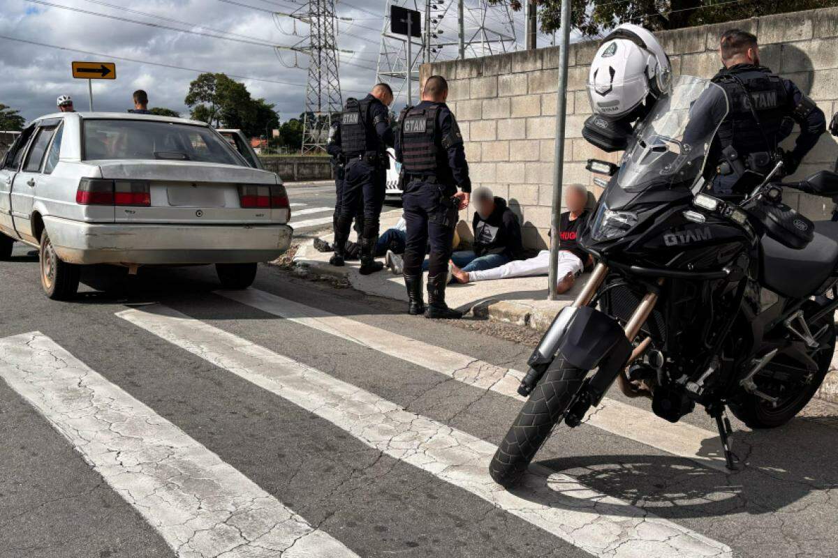 Prisão dos suspeitos em São José