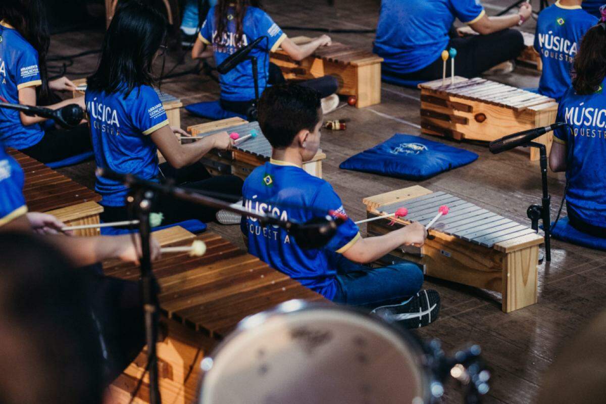 Alunos de musicalização e instrumentos mostrarão seu talento no Teatro Edson Celulari