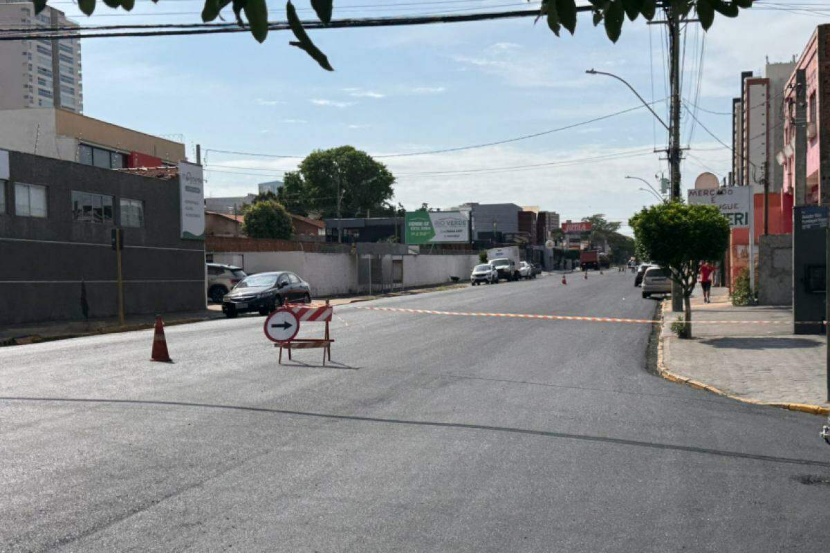 A avenida Nossa Senhora de Fátima passa por recapeamento