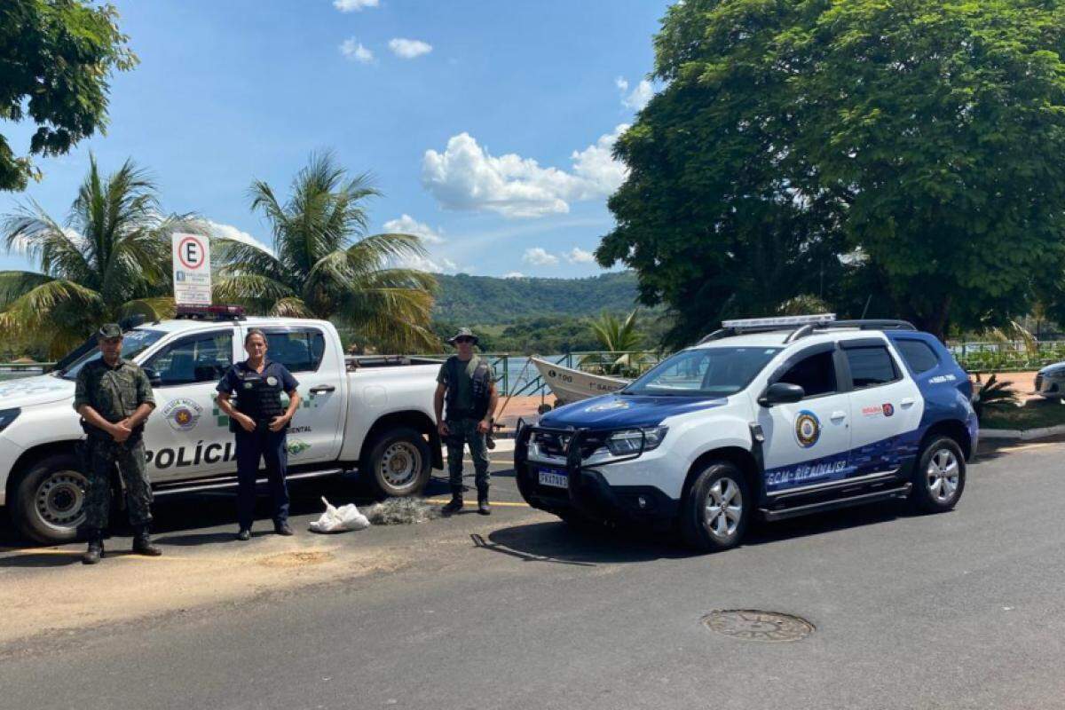 Agentes da GCM e Polícia Ambiental realizaram a prisão