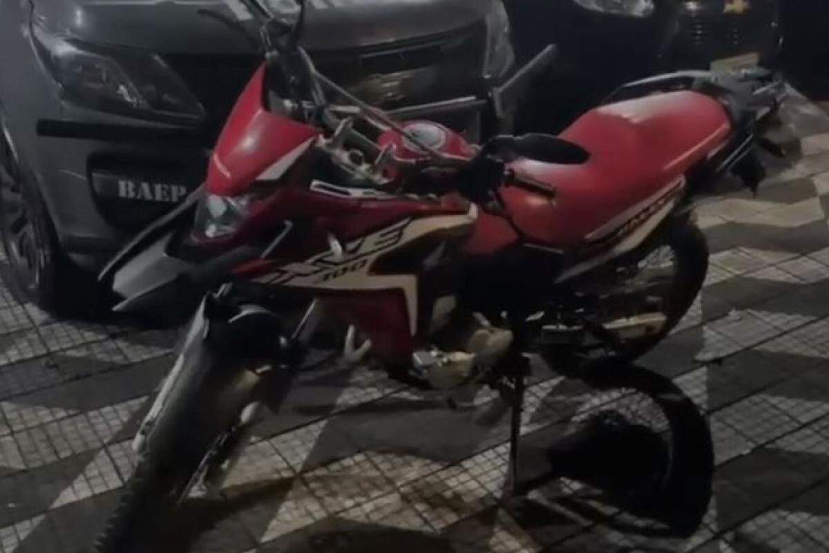 Moto havia sido furtada em outubro, em Bauru; ela foi devolvida ao seu proprietário