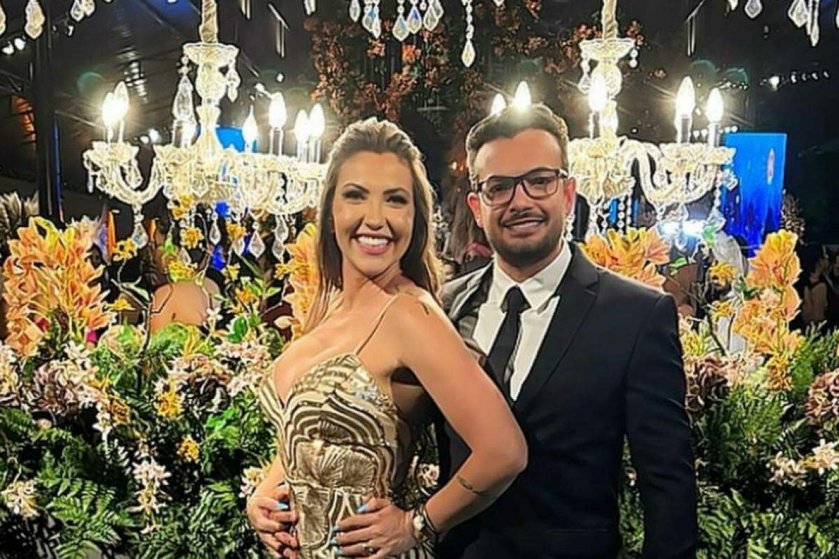 Bruno Maciel é destaque na coluna ao lado da esposa, Nayara Maruschi