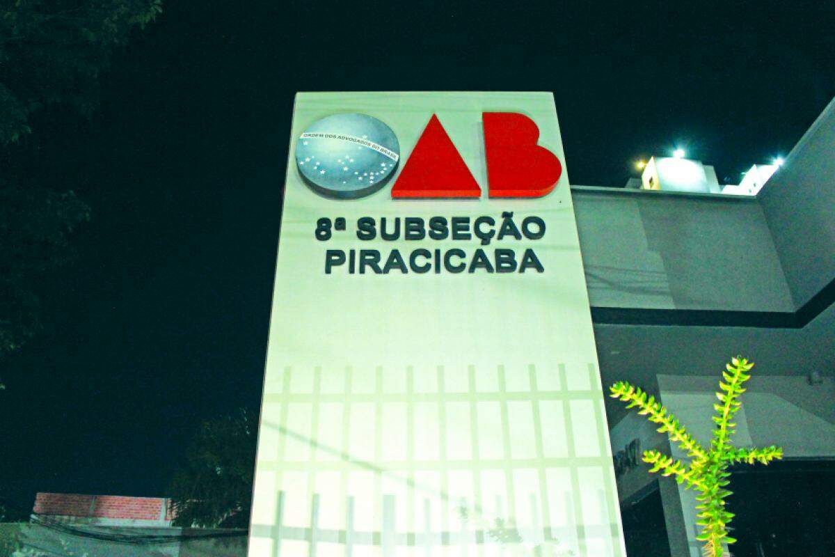 A subseção da OAB Piracicaba tem três mil advogados inscritos, mas votam apenas os adimplentes