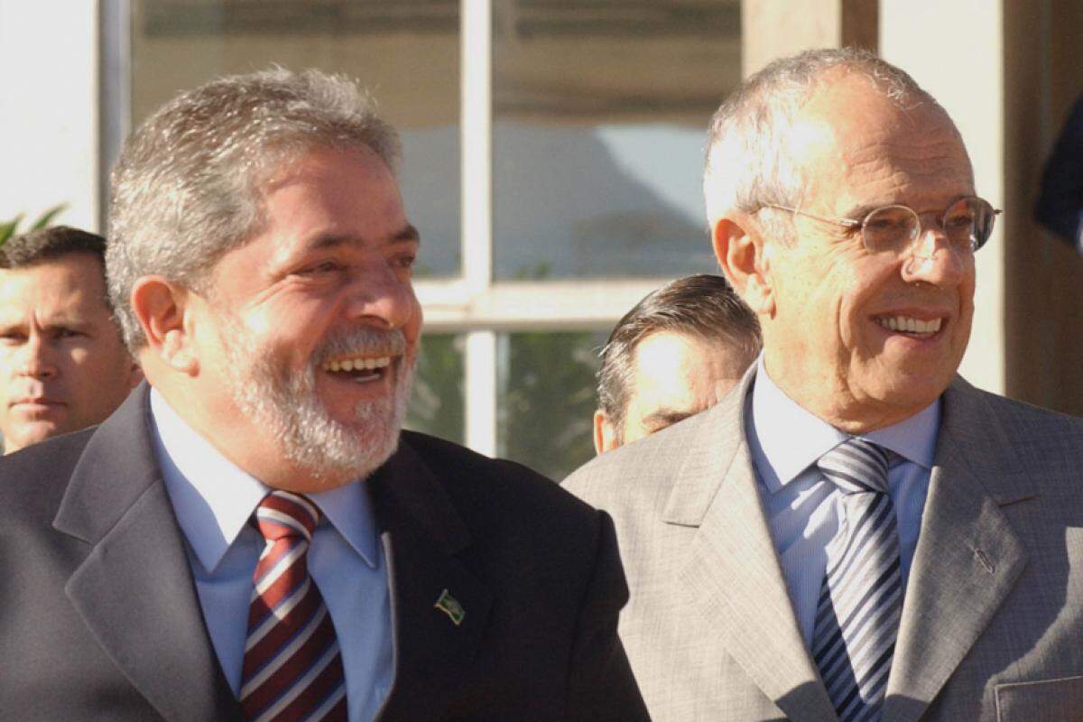 Lula e Márcio Thomaz Bastos