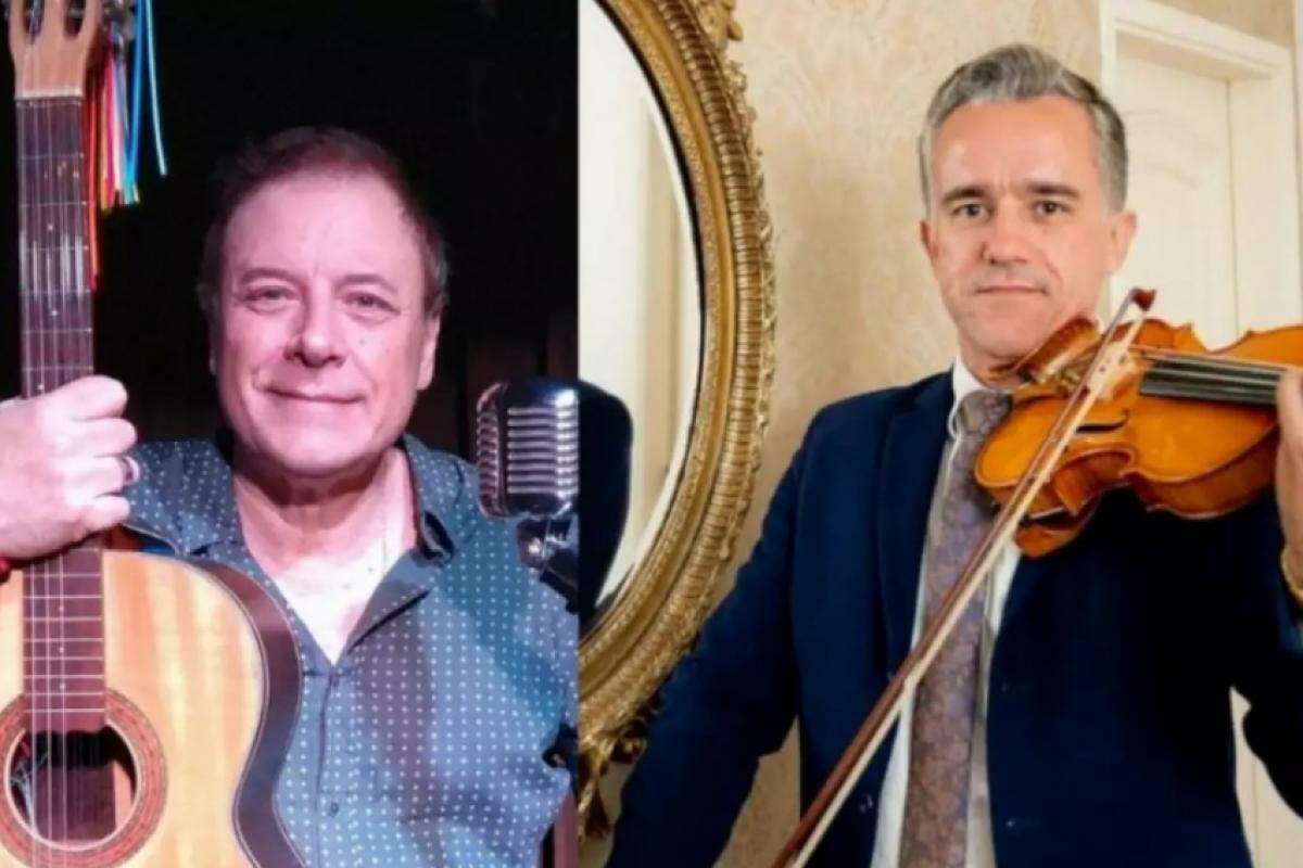 As músicas serão tocadas no violão e violinho